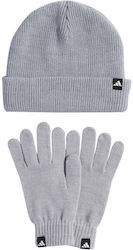adidas Unisex Σετ με Σκούφο Πλεκτό σε Γκρι χρώμα