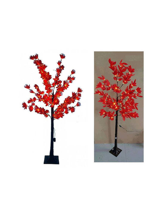 Iluminat Lustră Decorativă Floare Roșu