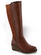 Damenstiefel Braun