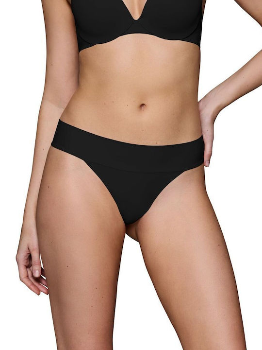 Triumph Body Make-up Γυναικείο String Μαύρο