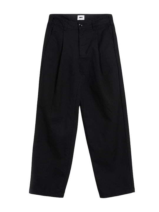 Obey Trousers Black