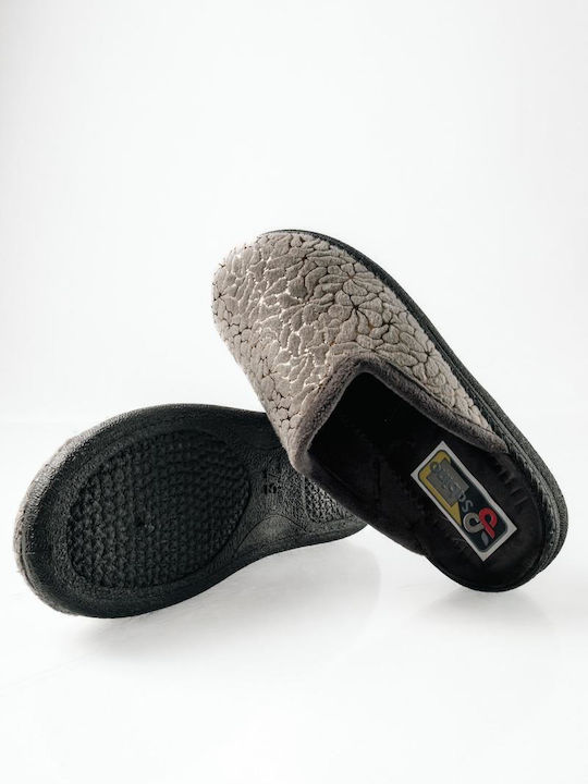 Sabino Anatomische Damen Hausschuhe Gray