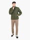 Winter Jacket Bomber Waterproof Green
