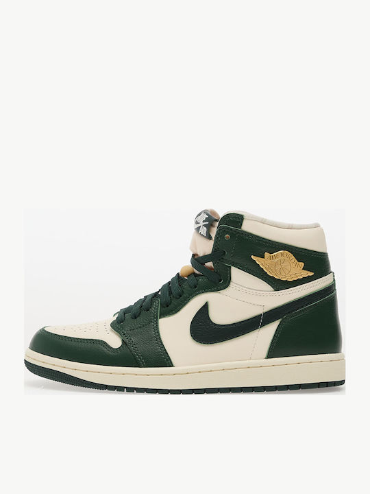Air  1 Retro High Og Damen Stiefel Grün