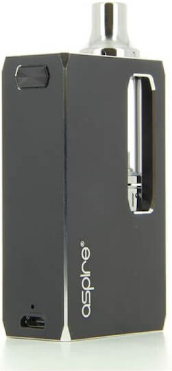 Aspire K1 Stealth Box Mod Kit 2.4мл с Вградена Батерия 1000mAh Сребрист