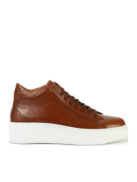Leather Tabac Brown Men's Boots Anatomical