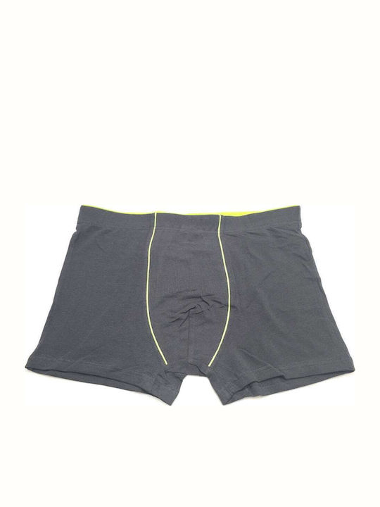 Crazymen Мъжки боксерки 1Опаковка Anthracite Grey