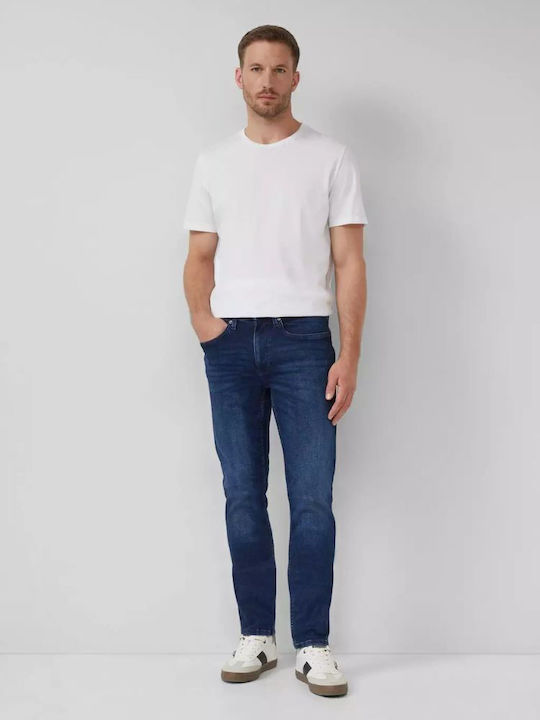 Nelio Ανδρικό Παντελόνι Τζιν με Regular Εφαρμογή Denim Blue