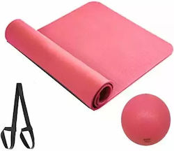 JUP Trainingsmatte Pilates Rosa 180x63cm