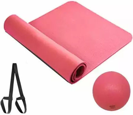Στρώμα Γυμναστικής Pilates Ροζ (180x63cm)