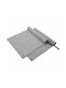 vidaXL Gray Gym Towel 90x180cm