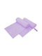 vidaXL Purple Gym Towel 200x100cm