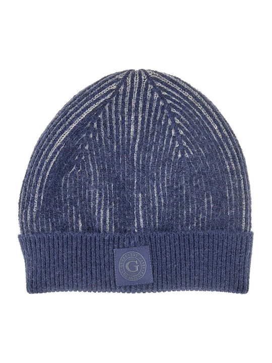 Beanie Unisex Beanie Gestrickt in Blau Farbe