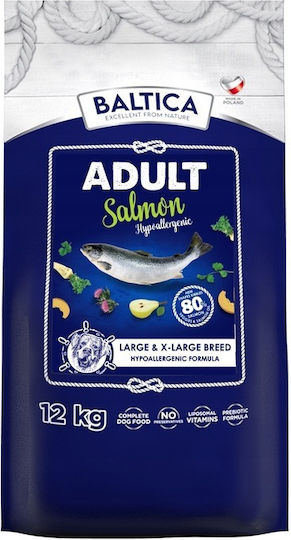 Baltica 12kg Trockenfutter für erwachsene Hunde mit Lachs
