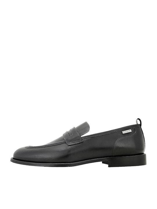 Men's Leather Moccasins Black