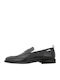 Men's Leather Moccasins Black