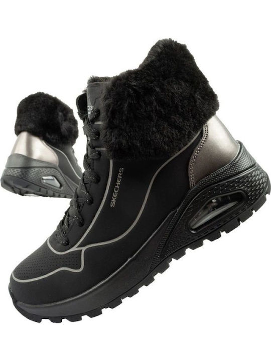 Skechers Skechers Women's Hiking Shoes Black Uno Rugged