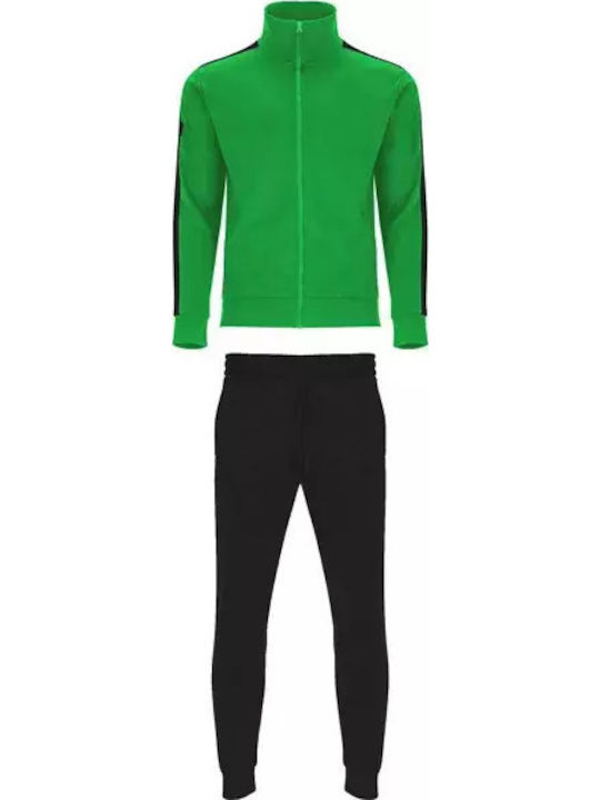 Roly Men's Promotional T-Shirt Ferngreen/Black