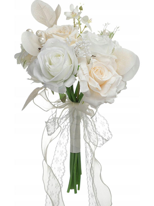 Handmade Wedding Bouquet Newlyweds Photography Requisites Ribbons Tassel Bride G