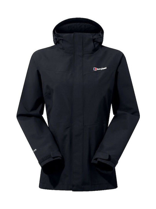 Berghaus Μπουφάν Εργασίας με Κουκούλα Μαύρο