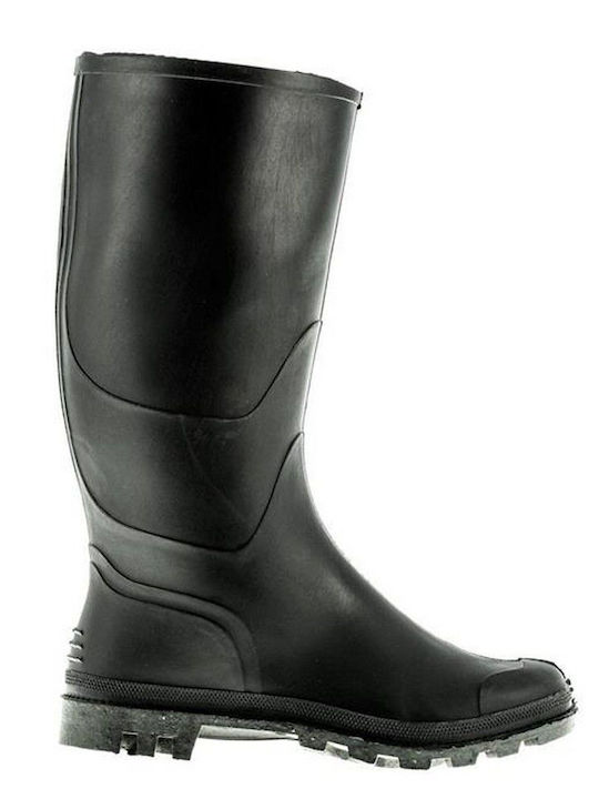 Tronchetto Italienischer Kurzer Schwarzer Arbeitssicherheitsgummistiefel Größe 39
