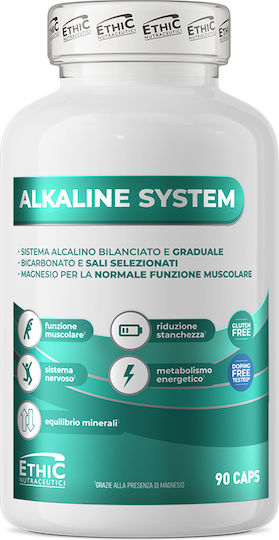 EthicSport Alkaline System Besonderes Nahrungsergänzungsmittel 90 Kapseln
