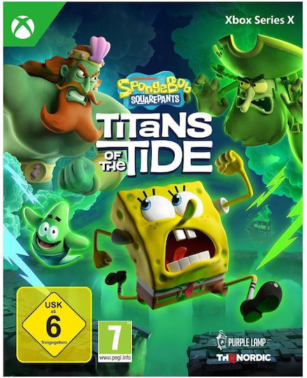 SpongeBob SquarePants: Titans of the Tide Xbox Series X Game