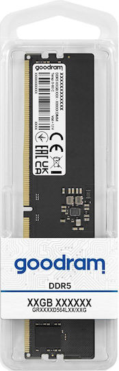 GoodRAM DDR5 με Module 1x8GB και Ταχύτητα 5600 για Desktop