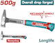 Total Σφυρί 500gr με Πλαστική Λαβή THMH62500L