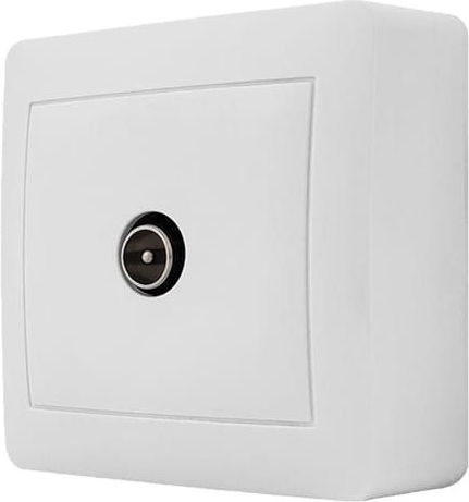 Stinel Karin White TV Terminal Socket External IP20