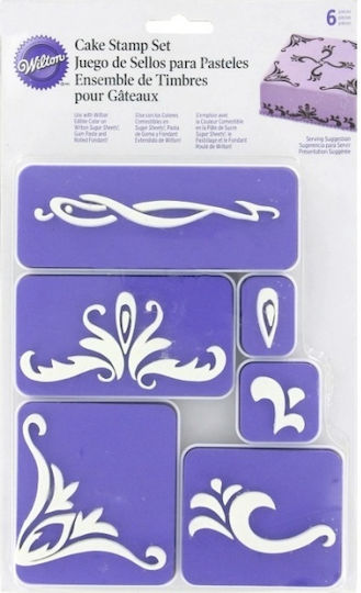 Wilton Șabloane de patiserie din Plastic 6buc