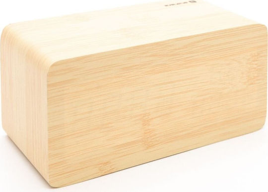 Evelatus Digital Wooden Yellow Tabletop Clock Evelatus Digital Wooden Yellow Tabletop Clock
