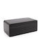 Evelatus Tabletop Digital Clock Wooden Black EMC01BK
