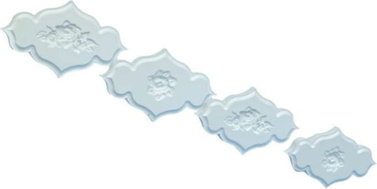 PME Decorațiuni Mold din Plastic 4buc