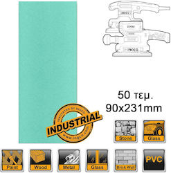 Ingco Sandpaper K180 Set 50pcs Ingco Sandpaper K180 Set 50pcs