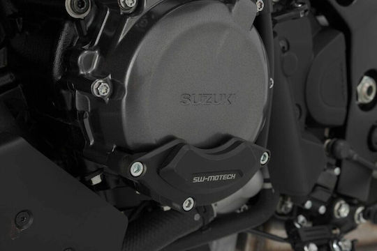 SW-Motech Motorcycle Engine Cover Protector Black