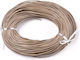 Leather Laces 1.5mm Camel 10 Meters
