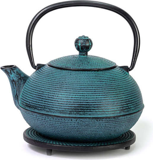 Madras Teekanne Gusseisen Blau 900ml