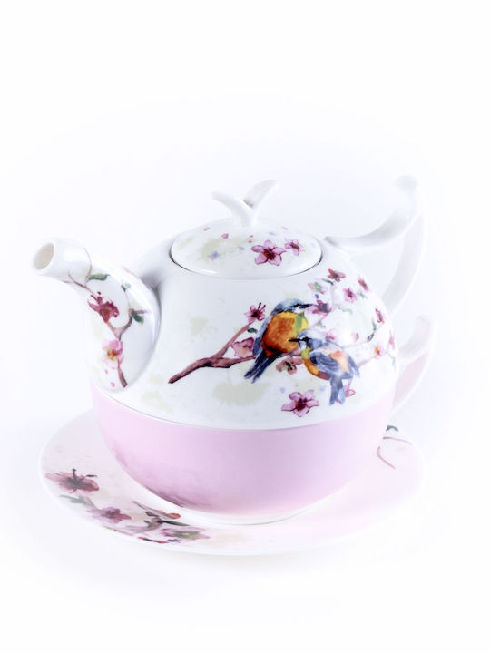 Madras Teapot Porcelain White 600ml