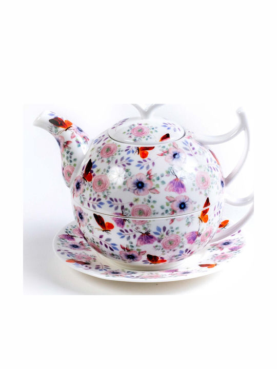 Madras Teapot Porcelain Multicolored 600ml