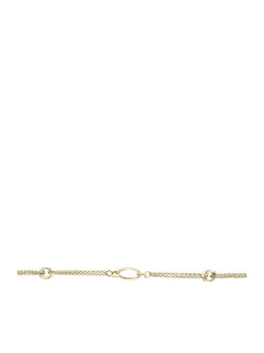Chrilia Дамско Гривна от Злато 14K