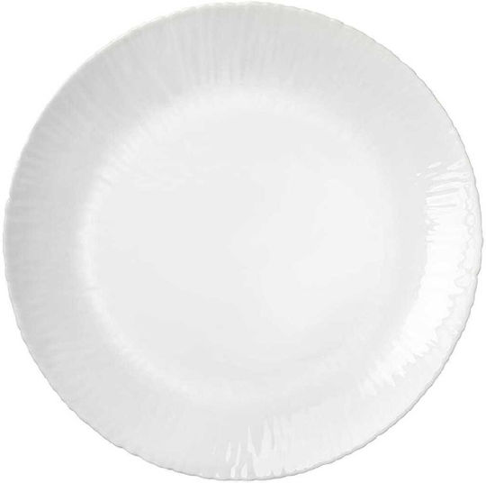 Bormioli Rocco Plate Shallow White with Diameter 27.5cm 6pcs