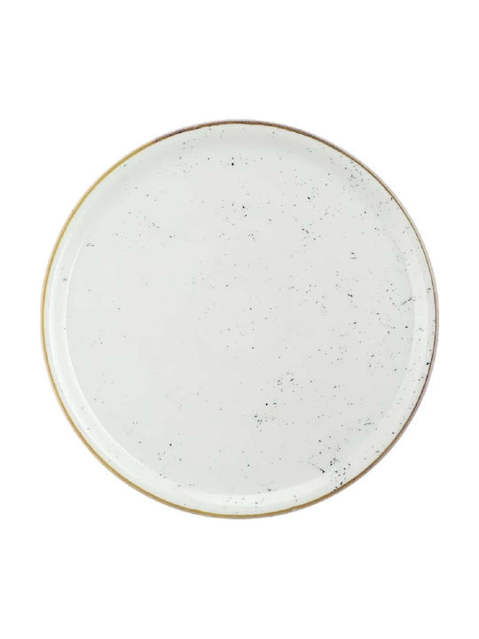 Saturnia Plate Shallow made of Porcelain with Diameter 31cm 6pcs
