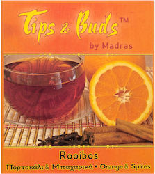 Tips & Buds Rooibos Orange Spices 10 Bags