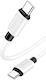 Kakusiga USB 2.0 Kabel USB-C männlich - USB-C 100W Weiß 1m (KSC-998-CC-WH)