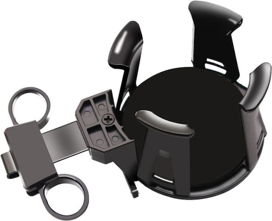 Car Cup Holder 1 Position for AC Vents in Black Color