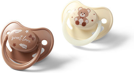 Babyono Биберони Силикон Нощна за 0-6 месеци 2бр