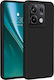 Etteri Umschlag Rückseite Silikon Schwarz (Redmi Note 13 Pro 5G / Poco X6)