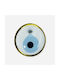 Hanging Lucky Charm Burner White made of Glass 6pcs