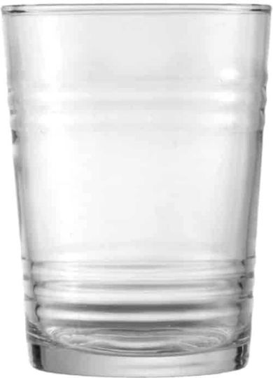 Uniglass Σετ Ποτήρια Νερού / Κοκτέιλ/Ποτού / Καφέ/Freddo από Γυαλί σε Καφέ Χρώμα 510ml 12τμχ